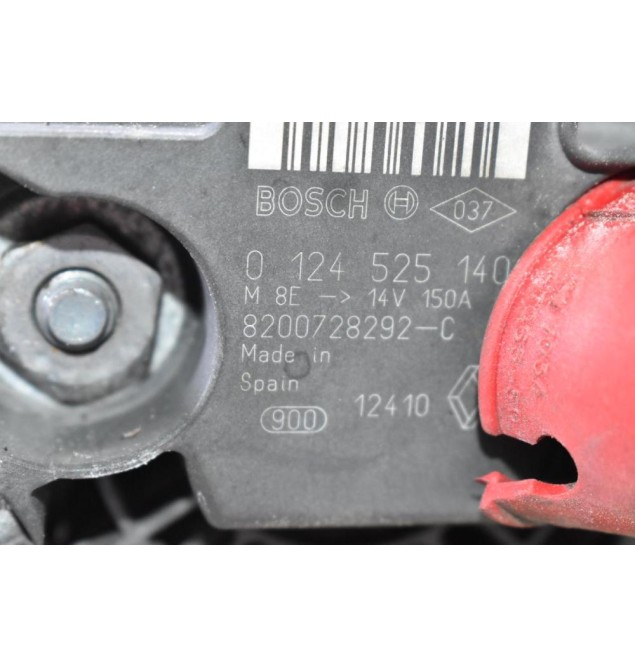 Δυναμό Nissan Juke - Qashqai 1.5 DCI K9K H282 150A 2010-2017 0124525140 8200728292-C