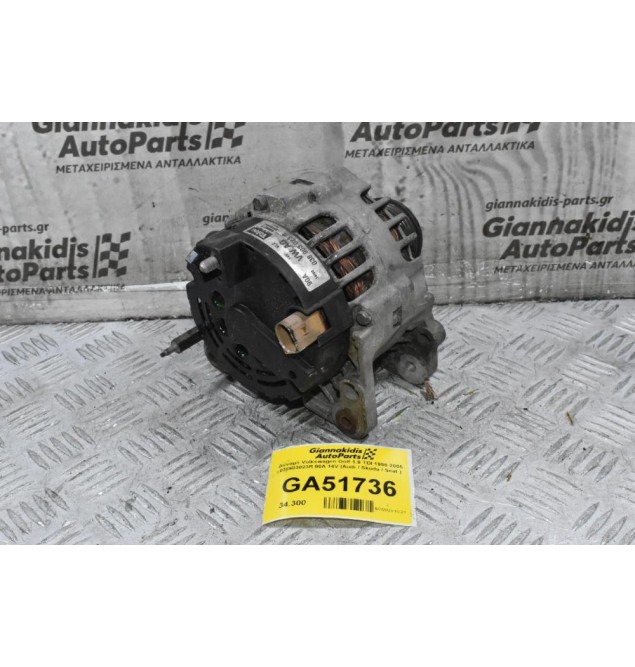 Δυναμό Volkswagen Golf 1.9 TDI 1998-2005 038903023R 90A 14V (Audi / Skoda / Seat ) (ASZ)