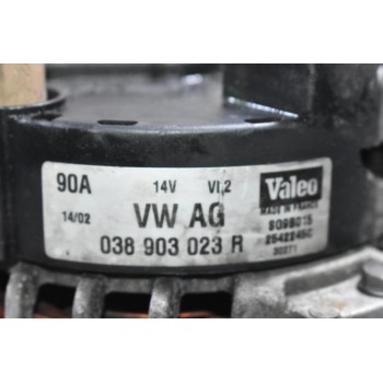 Δυναμό Volkswagen Golf 1.9 TDI 1998-2005 038903023R 90A 14V (Audi / Skoda / Seat ) (ASZ)