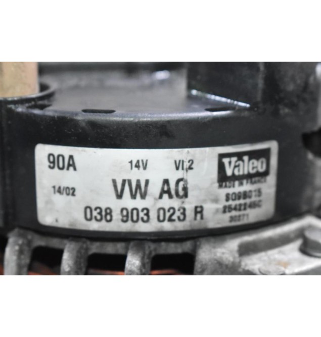 Δυναμό Volkswagen Golf 1.9 TDI 1998-2005 038903023R 90A 14V (Audi / Skoda / Seat ) (ASZ)