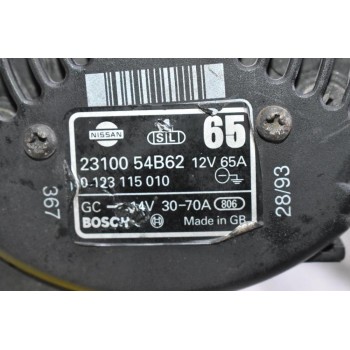 Δυναμό Nissan Micra 1995-2003 23100-54B62 0123115010 30-70A 14v (Γνήσιο)