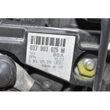 Δυναμό Volkswagen Golf 1.9 TDI 1998-2005 037903025Μ 90A 14V (Audi / Skoda / Seat )