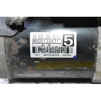 Μίζα Peugeot 207 - 307 - 308 - 508 1.6 HDI 9H01 2005-2015 9663528880-01 (Citroen Berlingo C4 C5) M000T22471