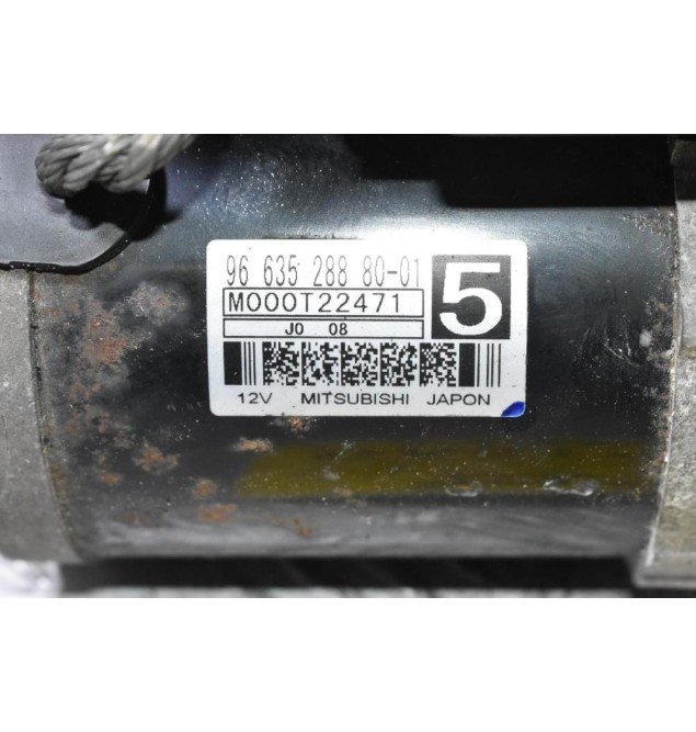 Μίζα Peugeot 207 - 307 - 308 - 508 1.6 HDI 9H01 2005-2015 9663528880-01 (Citroen Berlingo C4 C5) M000T22471