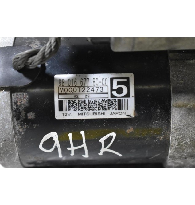 Μίζα Citroen Berlingo C4 C5 1.6 HDI 9HR 2005-2015 9801667780-00 M000T22473 (Peugeot 207 - 307 - 308 - 508)