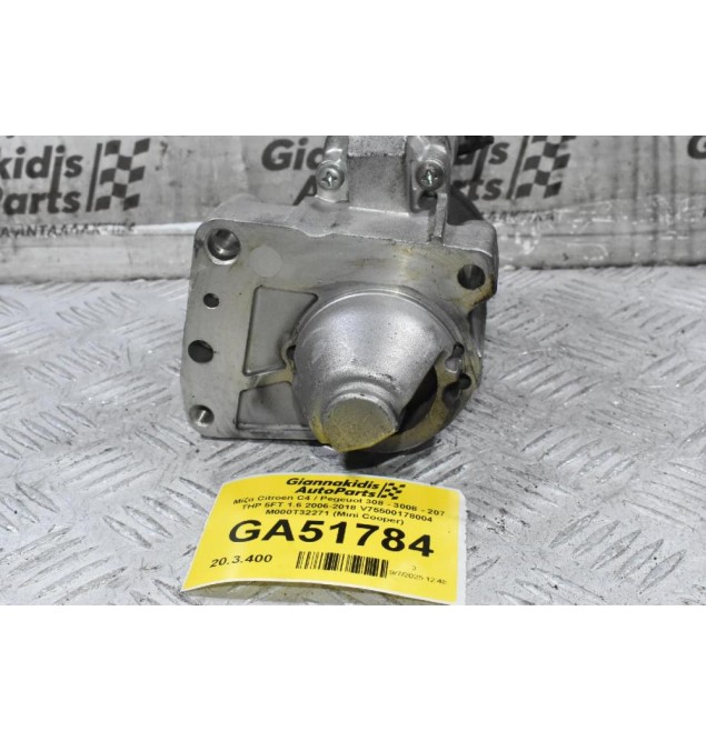 Μίζα Citroen C4 C3 DS3 DS4 / Pegeuot 308 508 3008 207 THP 5FT 5FX 1.6 1.4 2006-2018 V75500178004 M000T32271 (Mini Cooper Countryman Paceman)