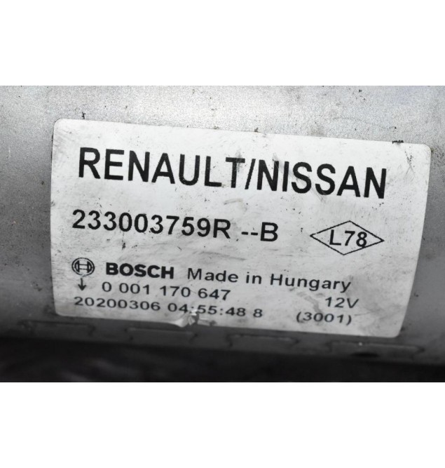 Μίζα Renault Kangoo / Kadjar / Megane 1.5 dCi K9K 2002-2020 233003759R (Nissan - Dacia)