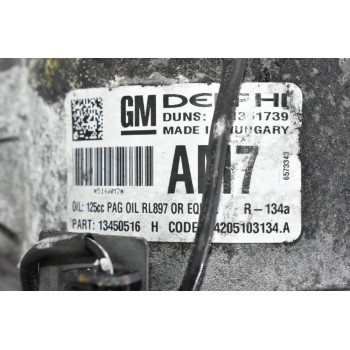 Κομπρεσέρ Aircondition - A/C Opel Astra J 1.6 B16DLT 2009-2015 DELPHI 401351739 13450516