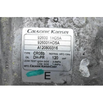 Κομπρεσέρ Aircondition - A/C Nissan Micra / Note K13 1.2 2008-2020 926001HD5A