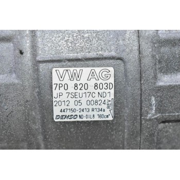 Κομπρεσέρ Aircondition A/C Volkswagen Touareg / Porsche Cayenne 3.0 TDI 262PS CVV 2014-2020 (Γνήσιο) 7P0820803D 447150-2413