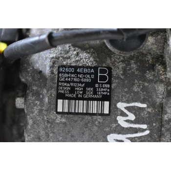 Κομπρεσέρ Aircondition A/C Renault Megane / Trafic - Nissan Qashqai / Primastar - Opel Vivaro 1.6 DCI R9M 2008-2022 92600-4EB0A GE447160-6893