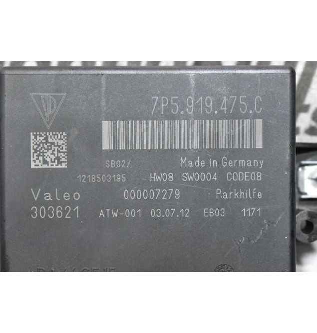 Πλακέτα / Εγκέφαλος Υποβοήθησης Παρκαρίσματος Porsche Cayenne 958 2010-2018 7P5919475C (Γνήσιο)