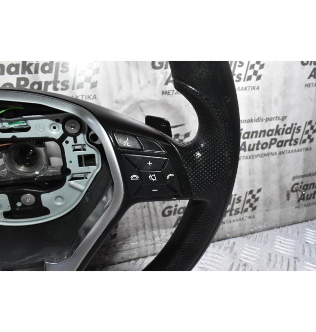 Τιμόνι Με Χειριστήρια Και Αερόσακο Mercedes-Benz W246 W242 W176 W117 W156 2010-2022 A2464603603 3067424 308190395162AC (Γνήσιο)