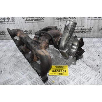 Turbo/Τουρμπίνα Με Πολλαπλή Εξαγωγής Ford Transit 2.4cc TDCi JXFA 115PS 2005-2010 49131-58650