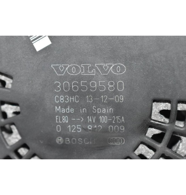 Δυναμός Volvo XC70 XC60 S60 S80 V60 V70 V40 D4204T5 2013-2024 30659580 (Γνήσιο)