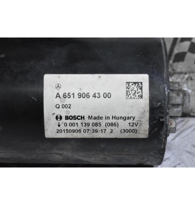 Μίζα Mercedes-Benz Vito W447 CDI 651950 2014-2020 DENSO A6519064300 0001139085