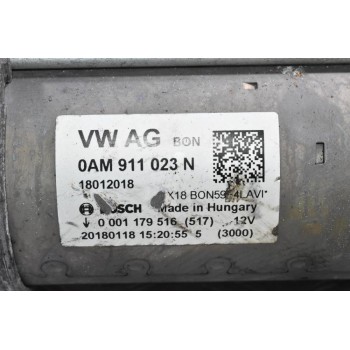 Μίζα Volkswagen Golf 7 / Jetta / Polo / Caddy 1.0 1.2 1.4 TDI/TSI 2010-2019 0AM911023N 0001179516 (Γνήσια) CHZ CXS CZCA CPTA CMBA CHPA) (Seat / Audi A3 A1 Q2 / Skoda Octavia Fabia Kamiq Rapid)