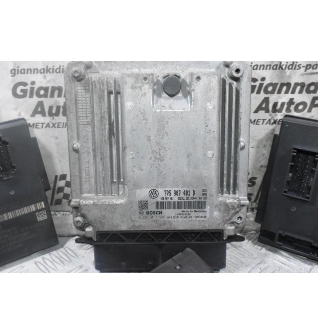 Σετ Immobilizer Porsche Cayenne 958 2010-2020 7P5907401D 0281017906 7PP907279AK 7PP907064EL 7PP907530P 7PP905865F 7PP905852C