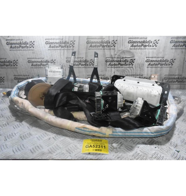 Σετ Αερόσακων / Ζώνες + Ταμπλό Porsche Cayenne 958 2010-2020 7P5880201 7P5880204 7P5880741C 7P5880742C 7P0857705E 7P0857806D 7P0857805D 7P0857706E