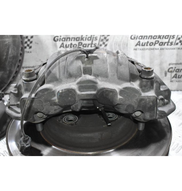 Δαγκάνες Brembo + Δίσκοι Porsche Cayenne 958 2010-2020 7PP615123 (Γνήσια) (Δίσκοι 350x35)