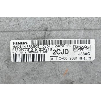 Εγκέφαλος Ford Fiesta 2000-2008 6S61-12A650-FD