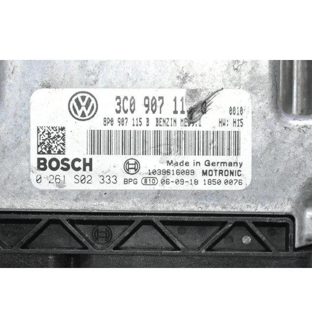 Εγκέφαλος Volkswagen Passat 2.0 TFSI BWA 2006-2012 3C0907115Q 8P0907115B 0261S02333