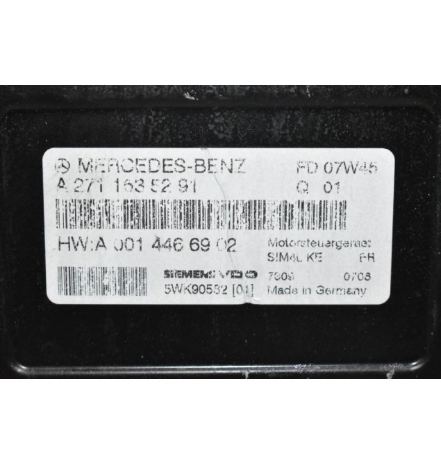 Εγκέφαλος Mercedes-Benz C200 W203 271946 2002-2008 A2711535291