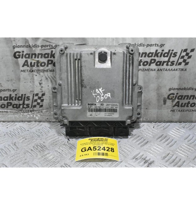Εγκέφαλος Renault Clio / Kangoo / Captur 1.5 2010-2016 237104376R 0281030899 237104627R