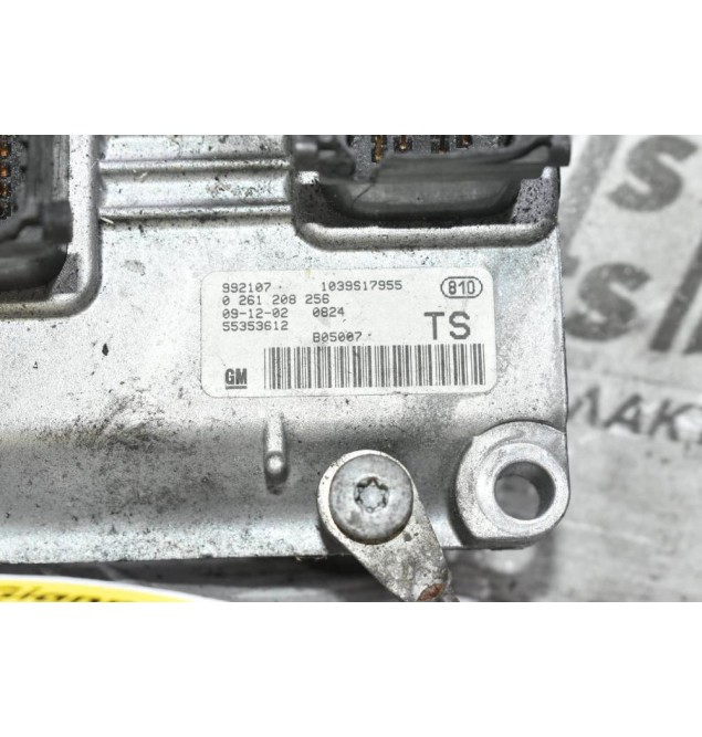 Εγκέφαλος Κινητήρα Opel Corsa C 1.4cc Z14XEP 2003-2009 0261208256 55353612 (Astra - Zafira - Tigra)