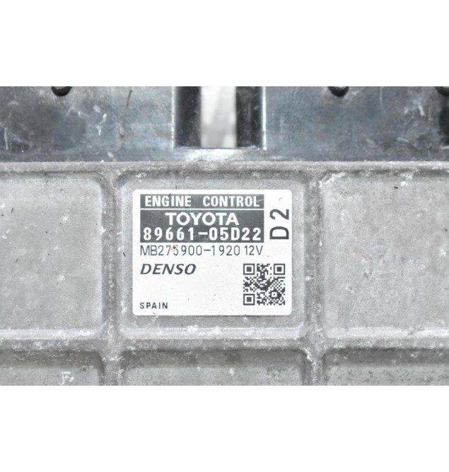 Εγκέφαλος Toyota Avensis 2.0 D4D 2008-2013 89661-05D22 MB275900-1920