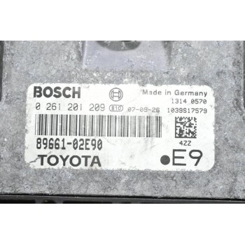Εγκέφαλος Toyota Corolla - Auris 1.4D D4D 2005-2010 89661-02E90 0261201209 1039S17579
