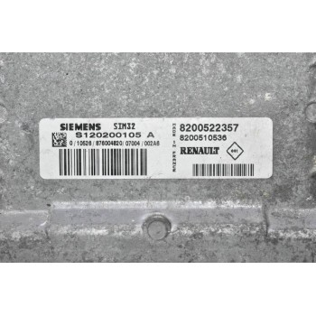 Εγκέφαλος Renault Clio 1.2 2008-2013 8200522357 8200510536 S120200105