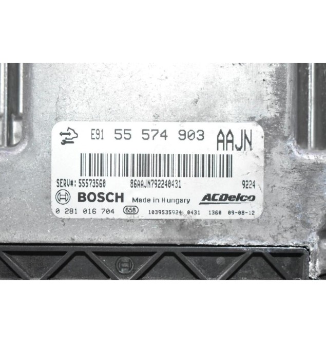 Εγκέφαλος Opel Insignia 2.0 CDTI 2008-2016 55574903 1039S35924 0281016704 55573560