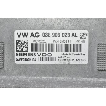 Εγκέφαλος Volkswagen Polo 1.2 2006-2015 03E906023AL 03E906023L 5WP40546 (Seat / Audi / Skoda)