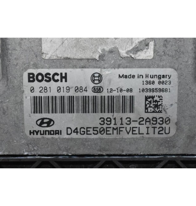 Εγκέφαλος Hyundai i 30 1.6D 2005-2020 39113-2A930 0281019084 1039S59681 (KIA)