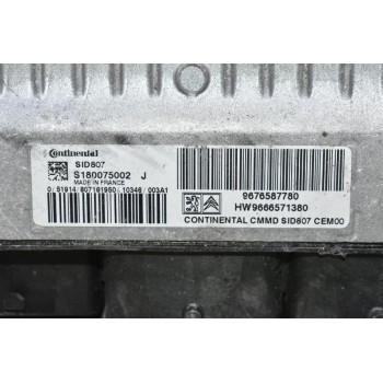 Εγκέφαλος Peugeot 3008 / 5008 1.6 HDI 2010-2022 9676587780 S180075002J SID807