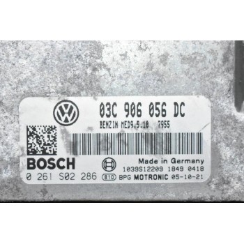Εγκέφαλος Volkswagen Passat 1.6 BLF 2004-2012 03C906056DC 0261S02286 1039S12209