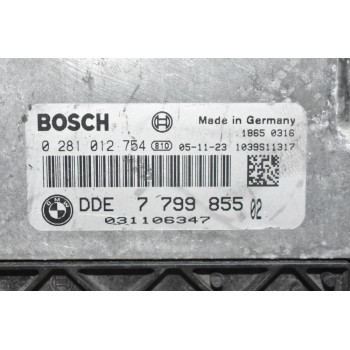 Εγκέφαλος Bmw E90 E60 E87 2.0D 2003-2012 DDE7799855 0281012754 1039S11317