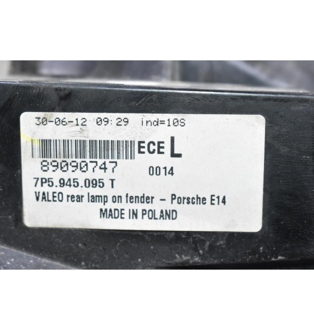 Φανάρι Πίσω Αριστερά Porsche Cayenne 958 2010-2020 7P5945095T 89090747 (Γνήσιο)