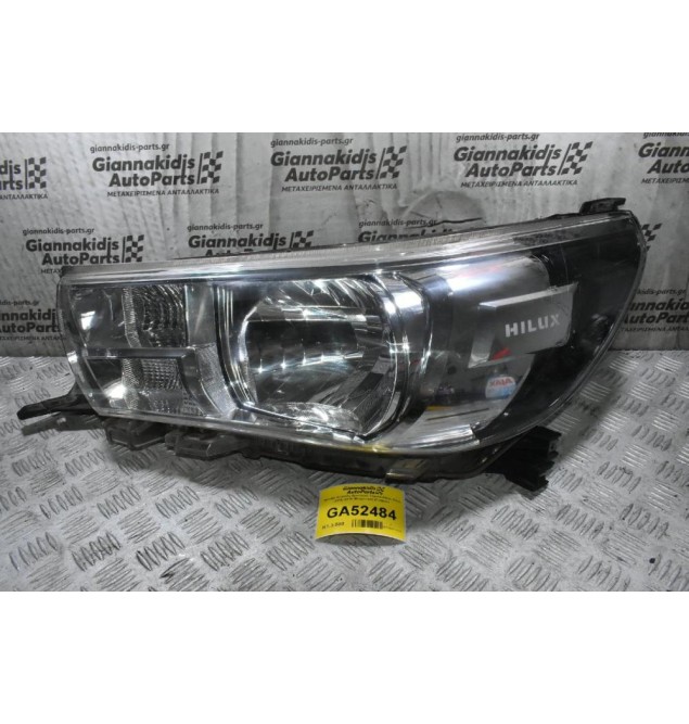 Φανάρι Εμπρός Αριστερό Toyota Hilux Revo 2015-2019 (Μηχανικό) (Γνήσιο)