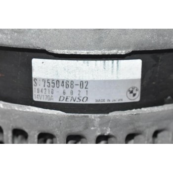 Δυναμό Bmw 116 - 120 / 316 - 320 N43B20 - N43B16 2005-2010 7550468-02 104210-6021 170A (Σειρα 1 -3) (Γνήσιο)