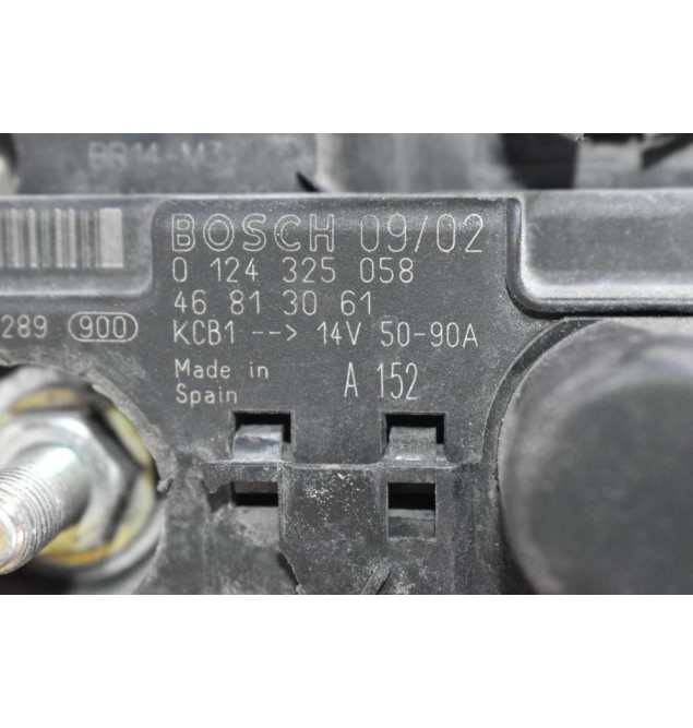 Δυναμό Fiat Stilo / Brava / Marea 2001-2008 46813061 0124325058 50-90A 14V (Γνήσιο)