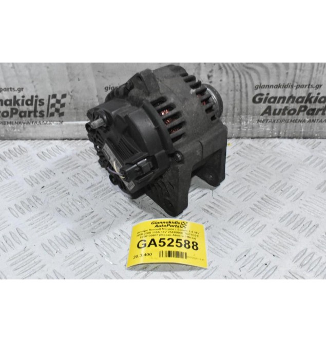Δυναμό Renault Megane / Scenic 1.4 16V 2000-2008 110A 14V 2542664D TG11C011 8200100907 (Nissan Almera / Micra)