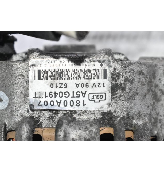 Δυναμό Mitsubishi L200 2.5 DID 4D56U Safari 2005-2012 1800A007 A5TG0491ZT 90A