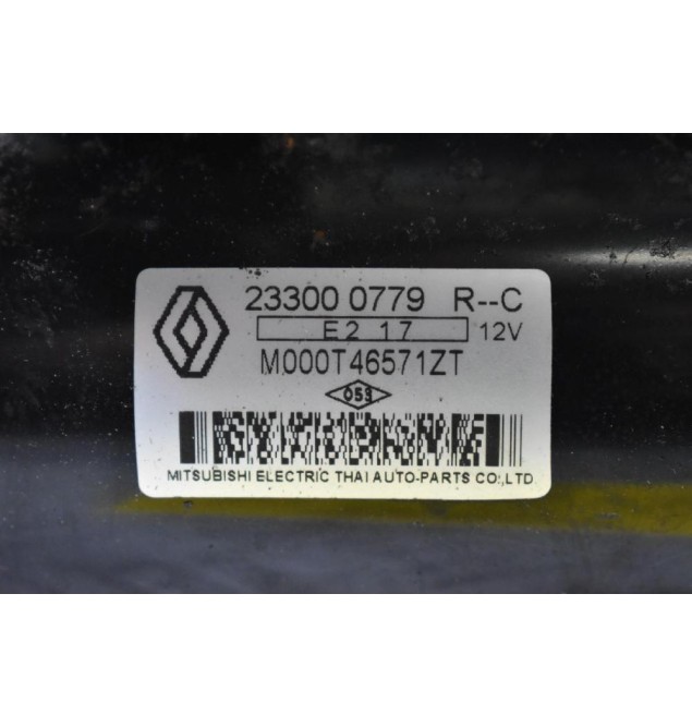 Μίζα Renault Clio / Megane / Scenic / Kangoo Twingo 2010-2022 (Γνήσια) 23300-0779R--C 23300-0779R M000T46571ZT (Dacia Sandero / Duster)