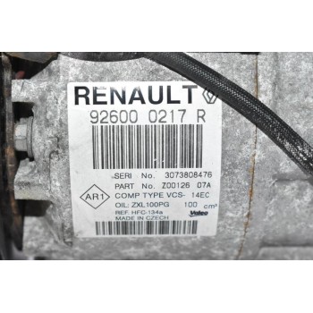Κομπρεσέρ Aircondition - A/C Renault Clio / Captur 1.2cc H5F 2012-2022 926000217R (Γνήσιο) (Nissan / Dacia)