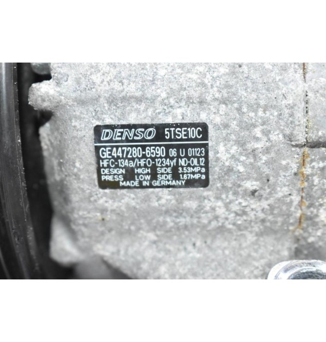 Κομπρεσέρ Aircondition - A/C Toyota Auris - Yaris - Corolla 1ND 1.4D 2012-2018 DENSO GE447280-6590