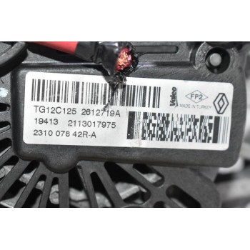 Δυναμό Dacia Renault Captur / Clio / Twingo / Kadjar 2010-2024 (Γνήσιo) 231007842R 2612719A TG12C125 ( Dacia Duster / Sandero)