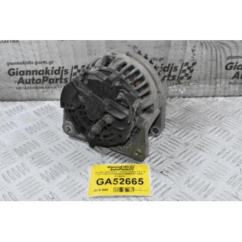 Δυναμό Opel Astra / Vectra / Zafira 1.6 -1.8 2000-2012 0124425020 55556067 100A (Γνήσιο)