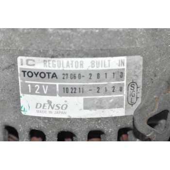 Δυναμό Toyota RAV4 1AZ 2.0 90A 2001-2005 27060-28110 102211-2120